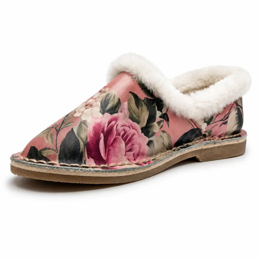 The Snuggler Vellie Slippers - Print