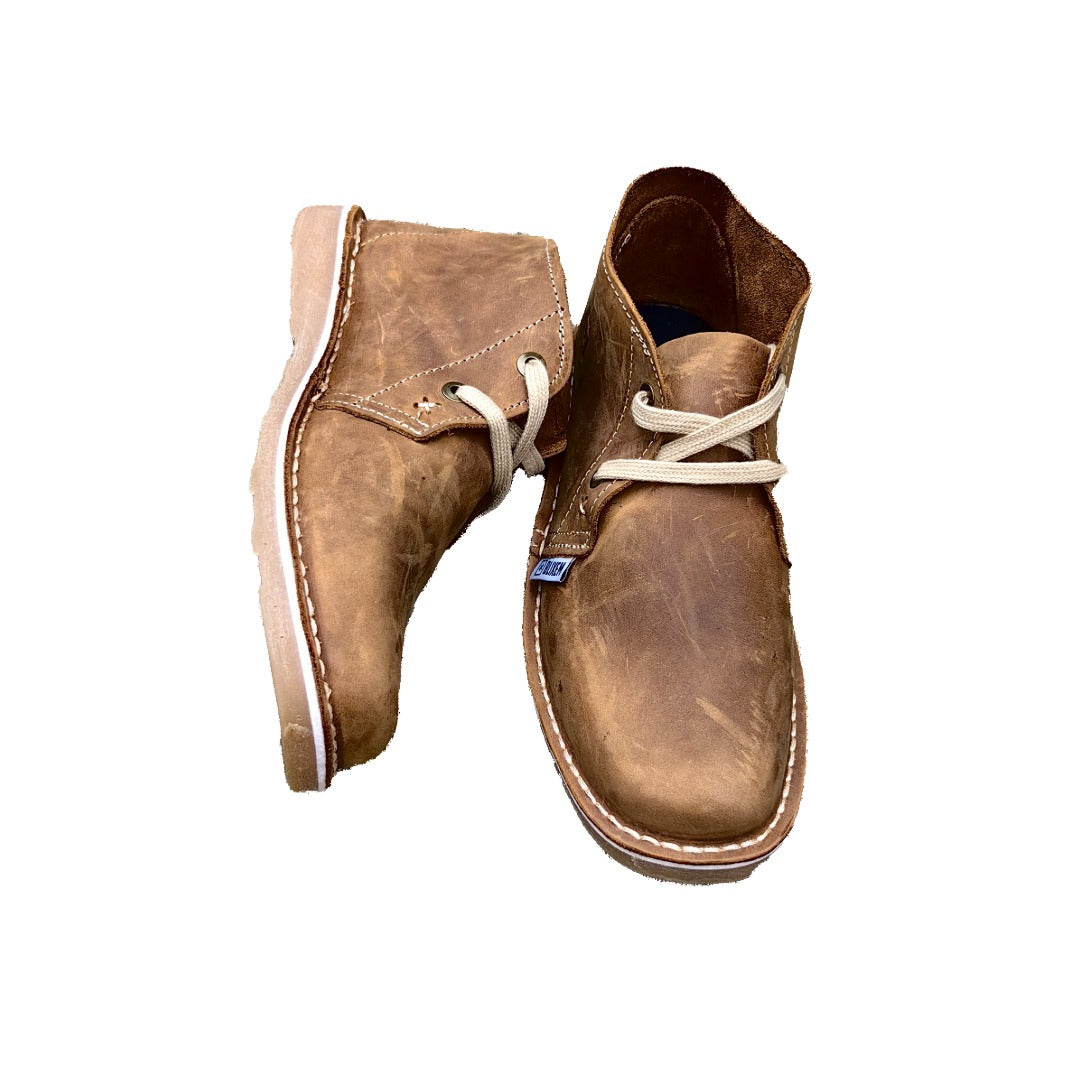 Karoo Vellie | Tan Oily Nubuck