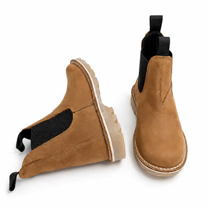 Chelsea 2.0 Vellies - Oily Tan Nubuck