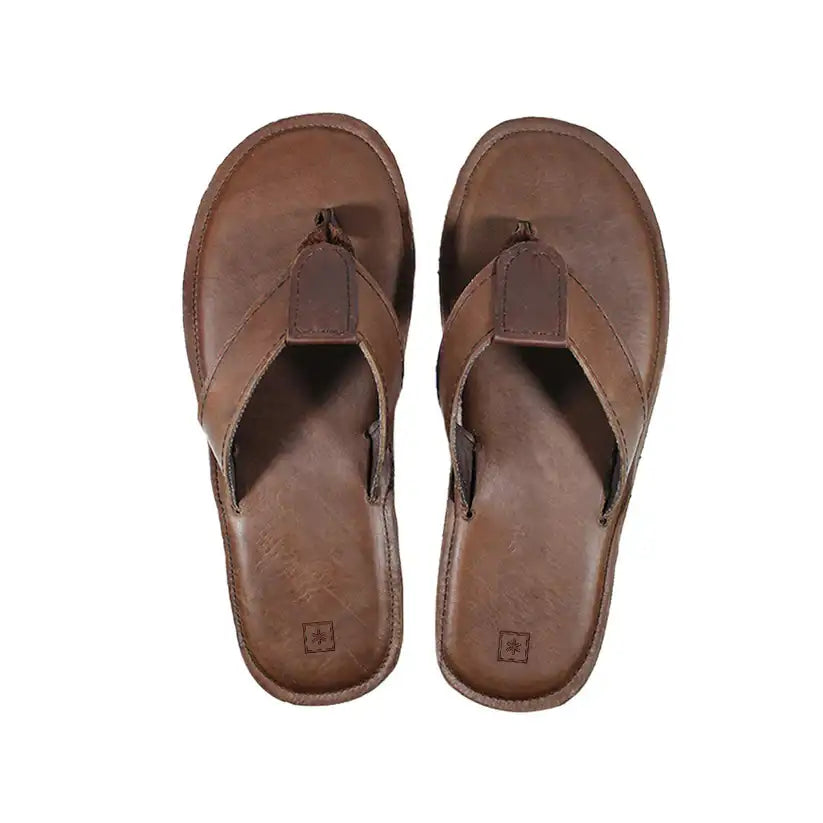 Mens Slip-in Sandel | Dark Brown