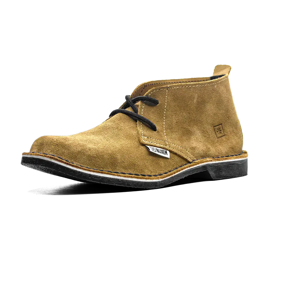 Boere Ou Mens Vellie Boot | Light Brown & Colour Soles