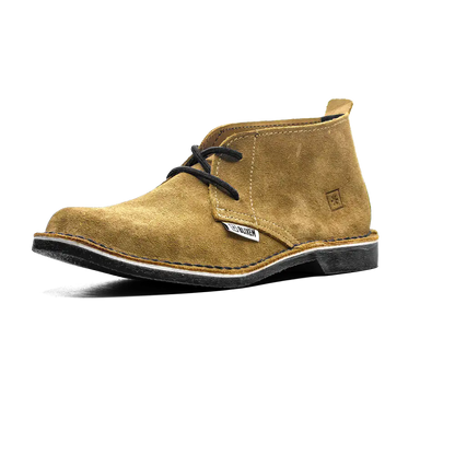 Boere Ou Mens Vellie Boot | Light Brown & Colour Soles