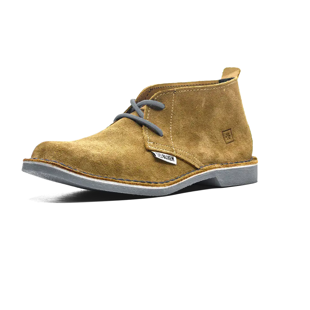 Boere Ou Mens Vellie Boot | Light Brown & Colour Soles