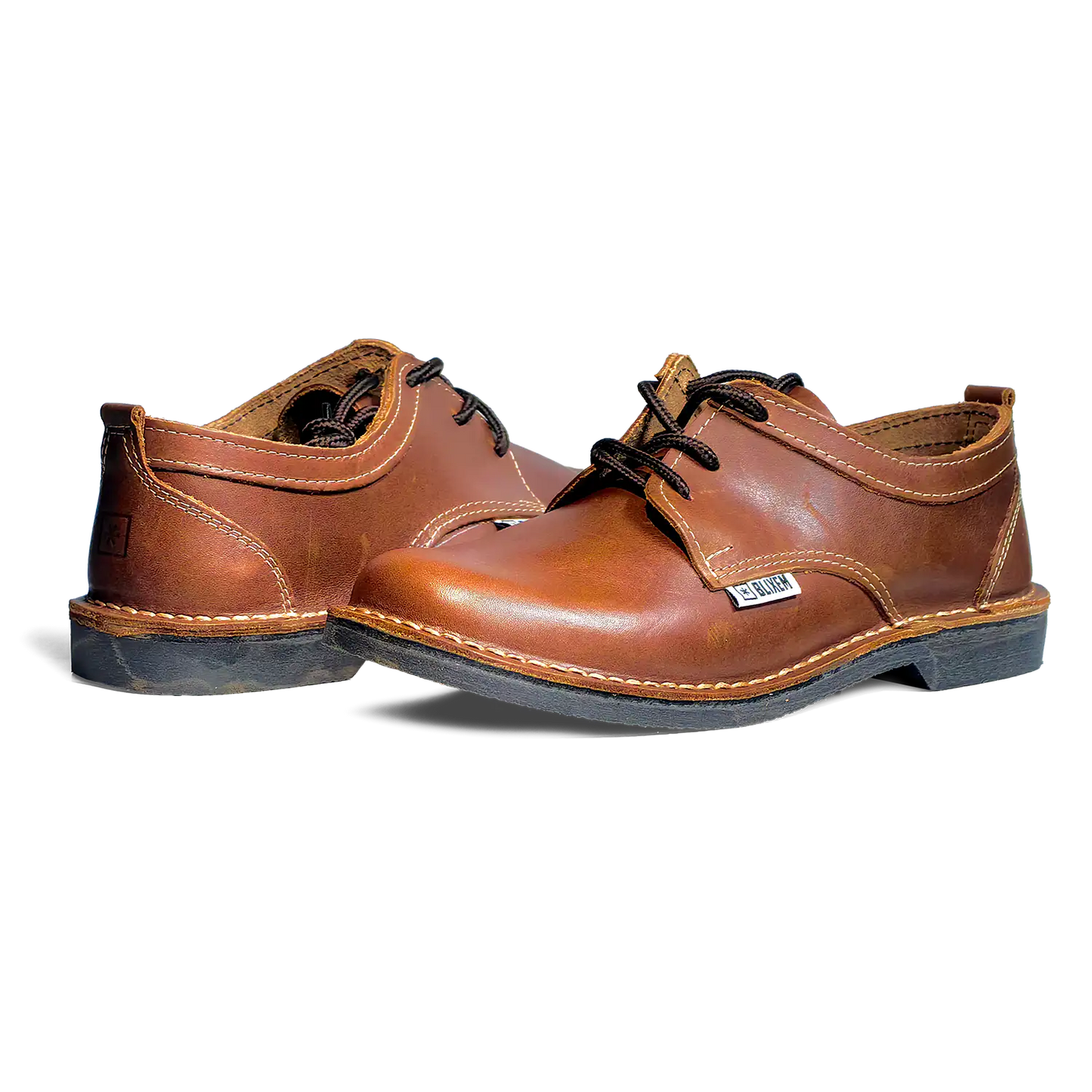 Netjiese Ou Leather Shoes | Red Tan
