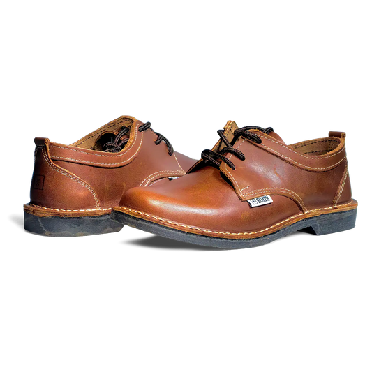 Netjiese Ou Leather Shoes | Red Tan