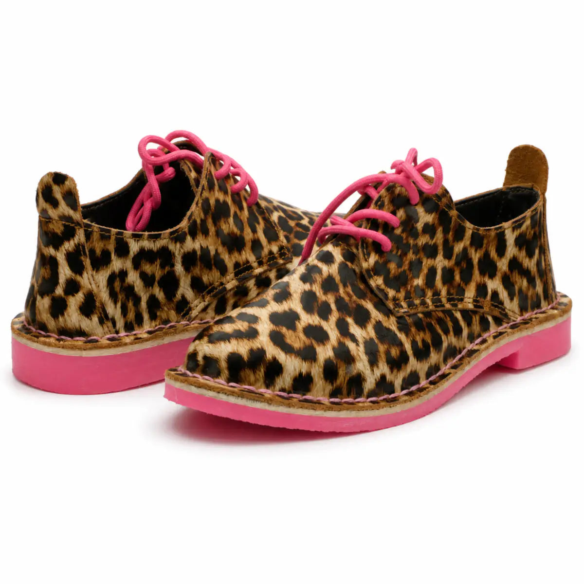 Pink Panther Vellies - Leopard Print &amp; Pink