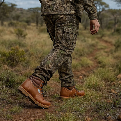 Rowwe Blixem Mens Vellie | Smooth Red Tan