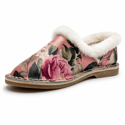 The Snuggler Vellie Slippers - Print