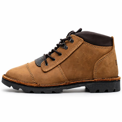 The Outlander – Tan Nubuck Leather Vellie Boot