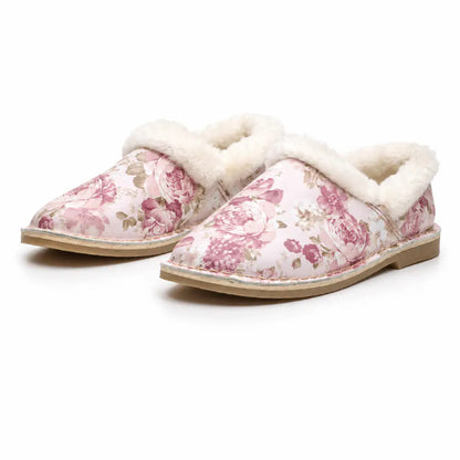The Snuggler Vellie Slippers - Print