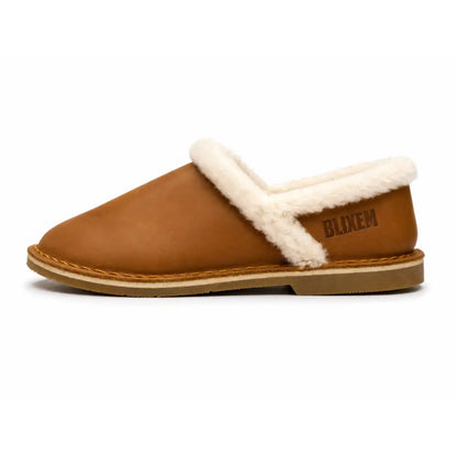 The Snuggler Vellie Slippers - Tan