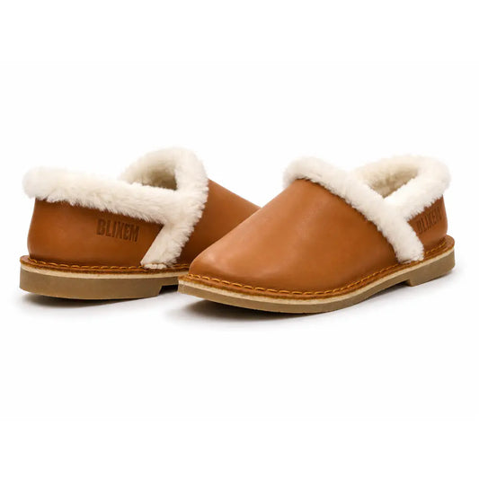 The Snuggler Vellie Slippers - Tan