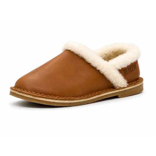 The Snuggler Vellie Slippers - Tan